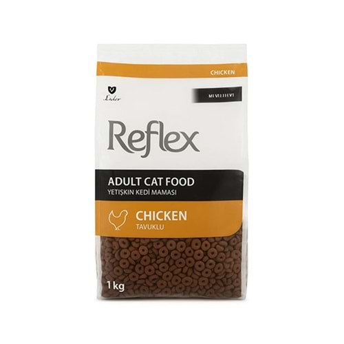 REFLEX 1 KG TAVUKLU YETİŞKİN KEDİ MAMASI