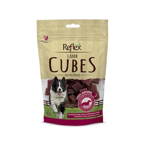 REFLEX 80 GR CUBES KUZU ETLİ KÜPLER KURUTULMUŞ