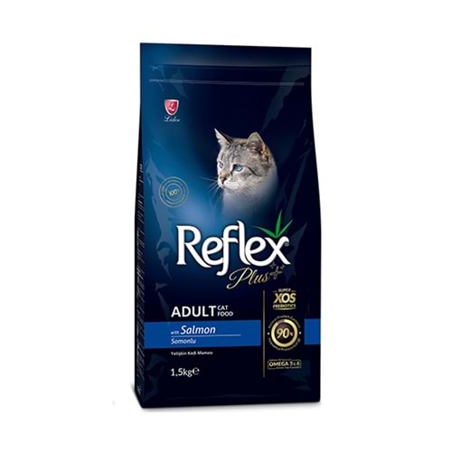REFLEX 1,5 KG PLUS SOMONLU YETİŞKİN KEDİ MAMASI