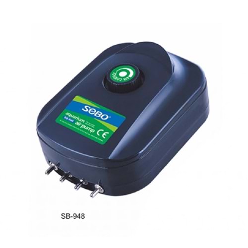 SOBO SB-948 HAVA MOTORU DÖRT ÇIKIŞ 8W