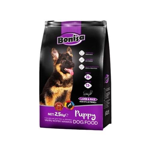 BONİSA 2,5 KG KÖPEK MAMASI KUZU & PİRİNÇ YAVRU