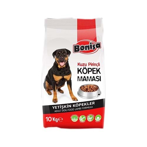 BONİSA 10 KG YETİŞKİN KÖPEK MAMASI KUZU & PİRİNÇ