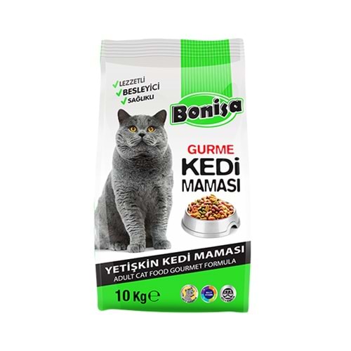 BONİSA 10 KG GURME YETİŞKİN KEDİ MAMASI