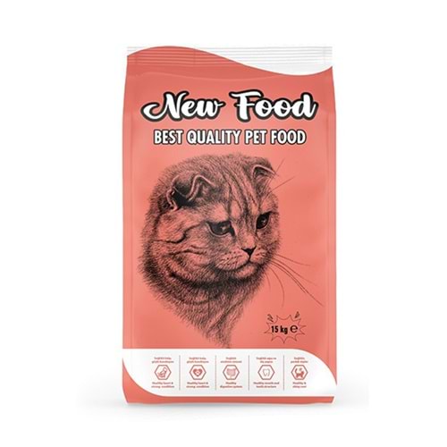 NEW FOOD 15 KG YETİŞKİN KEDİ MAMASI TAVUKLU