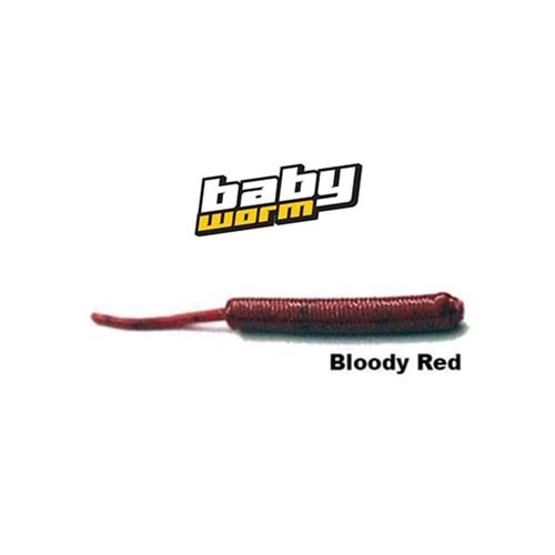 FUJİN BABY WORM 5,2 CM FLOATING BLOODY RED