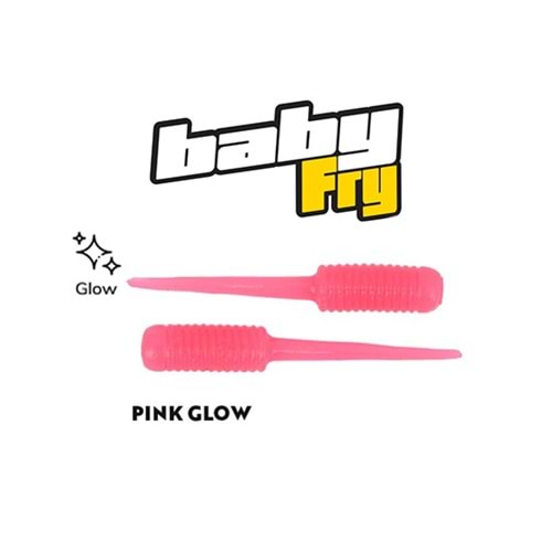 FUJİN BABY FRY 2 CM LRF SİLİKONU F. PİNK GLOW
