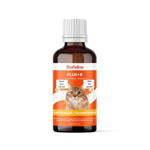BIOFELINE KEDİLER İÇİN BİOTİNLİ DAMLA 50 ML