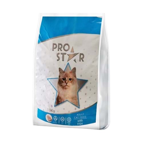 PROSTAR 15 KG YETİŞKİN KEDİ MAMASI BALIKLI