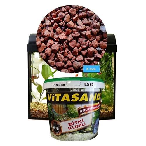 VİTASAND PRO-98 KIRMIZI BİTKİ TOPRAĞI 5 MM
