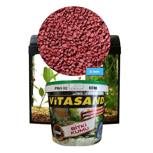 VİTASAND PRO-92 KIRMIZI BİTKİ KUMU 2 MM