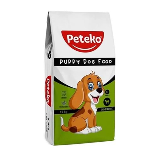 PETEKO 15 KG YAVRU KÖPEK MAMASI PUPPY KUZULU