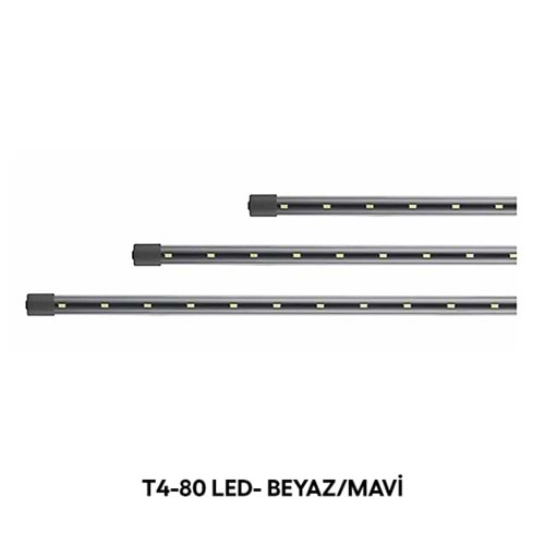 SOBO T4-80 WHITE/BLUE AKVARYUM LED BEYAZ/MAVİ 80 CM
