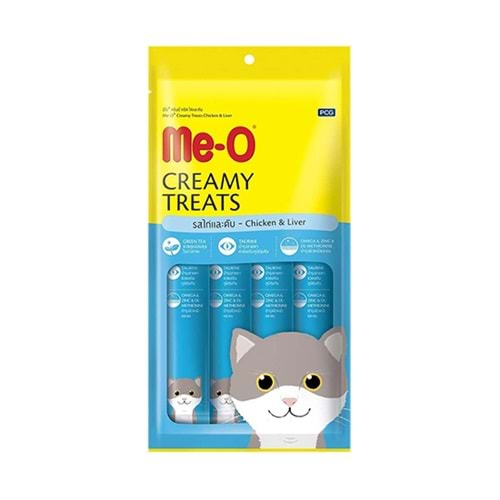 ME-O 60 GR NO: 1 TAVUK VE CİĞERLİ KEDİ ÖDÜLÜ 4 X 15 GR