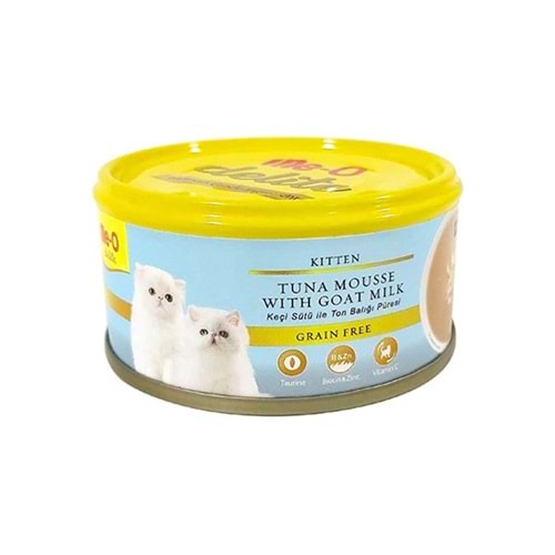 ME-O 80 GR KEDİ KONSERVE KEÇİ SÜTÜ VE TON BALIĞI PÜRELİ
