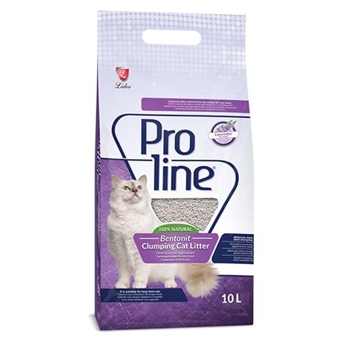 PROLİNE BENTONİT KEDİ KUMU 10 LT LAVANTA