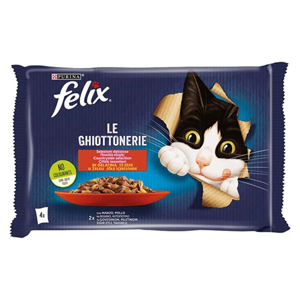 FELİX AGAIL SIĞIR ETLİ EKONOMİK PAKET (4 x 85 GR)