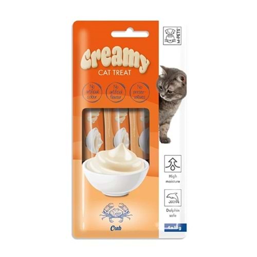 M-PETS CREAMY YENGEÇLİ KEDİ ÖDÜLÜ 4x15 GR