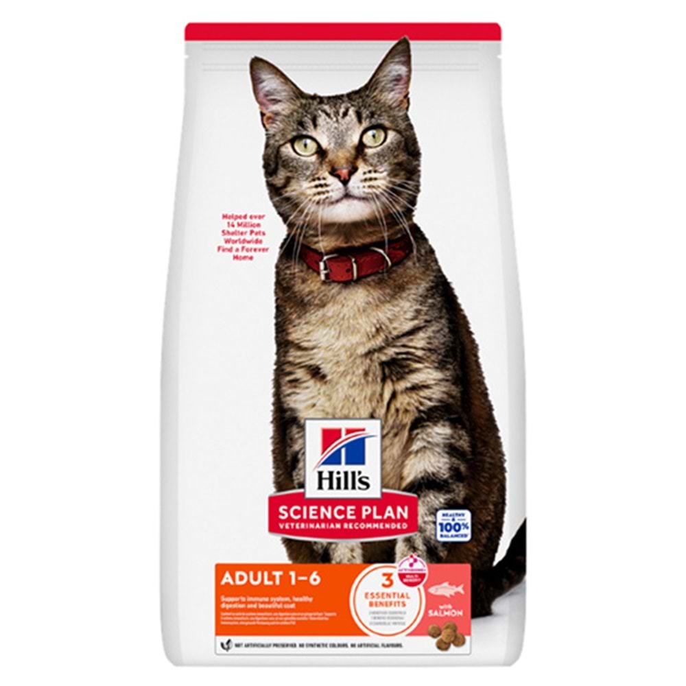 HİLLS 1,5 KG SOMONLU YETİŞKİN KEDİ MAMASI