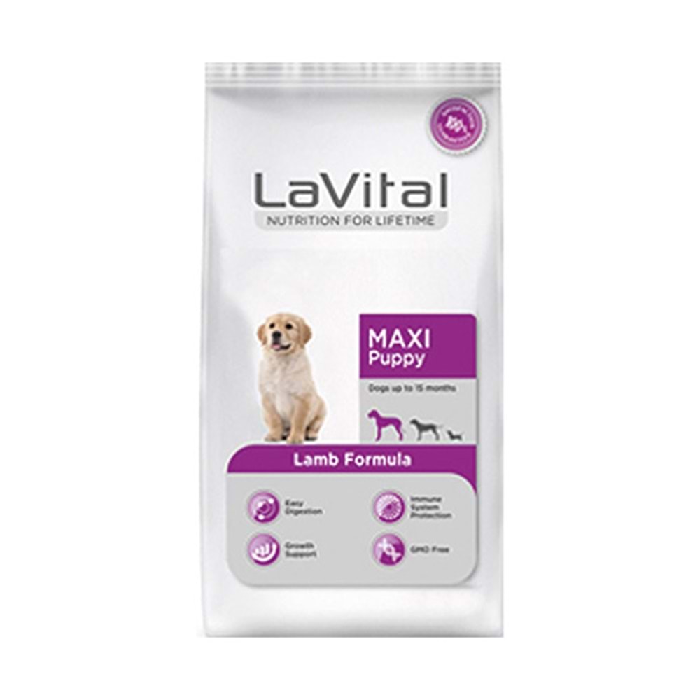 LAVİTAL 3 KG MAXİ PUPPY LAMB KÖPEK MAMASI