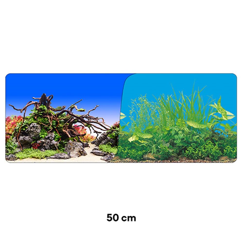 BONİSA PLASTİK POSTER 8031/9051 KAYA BİTKİ 15 METRE x 50 CM