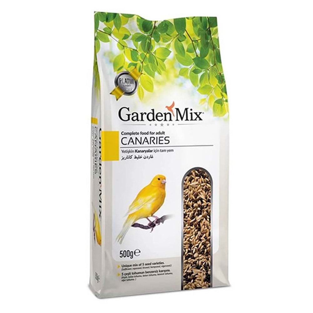 GARDENMİX 500 GR PLATİN KANARYA YEMİ