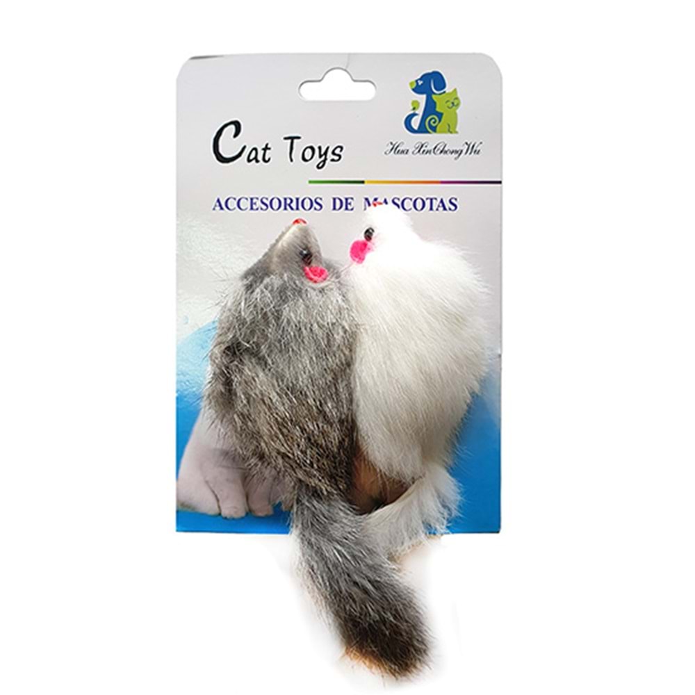 D-PETS İKİLİ PELUŞ FARE