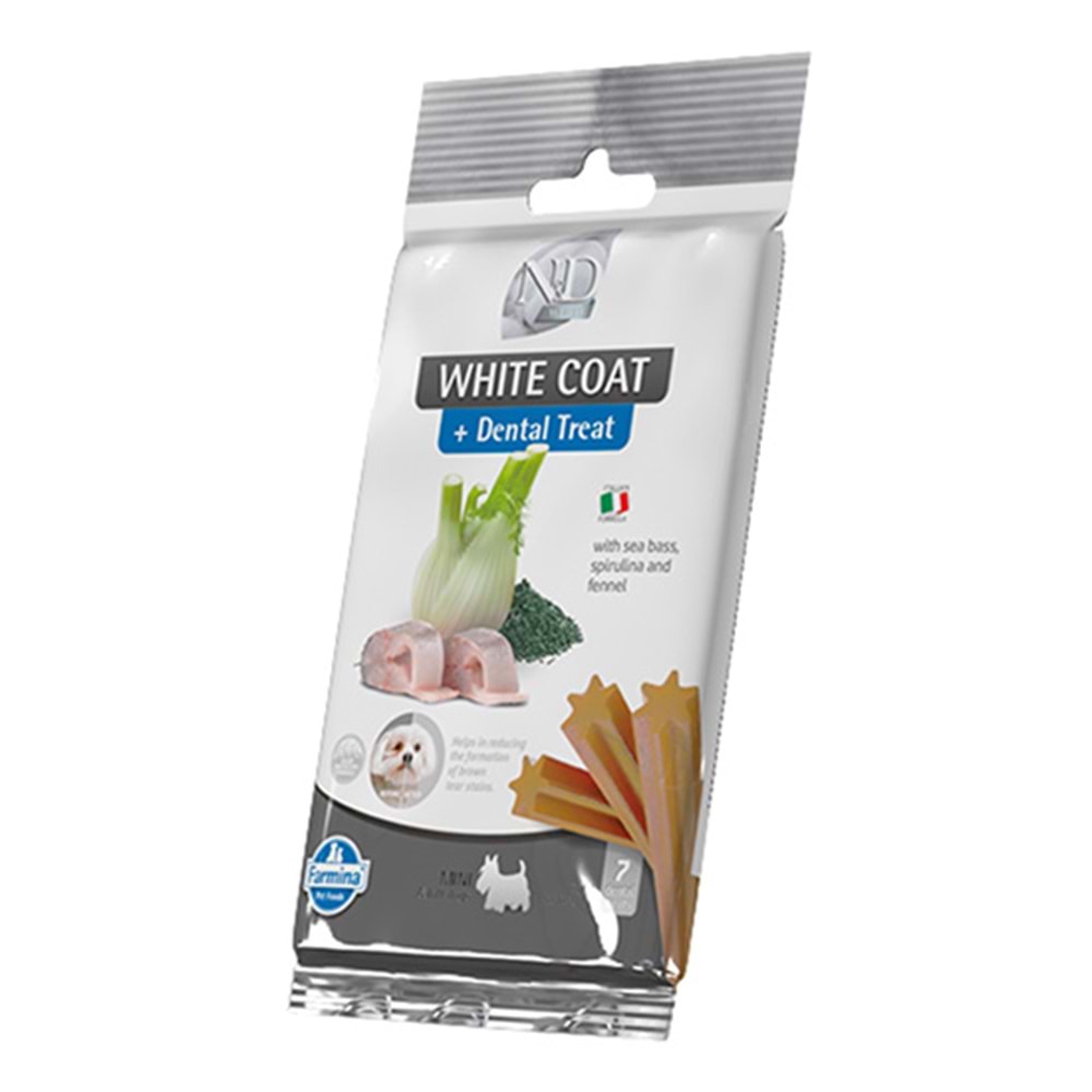 N&D 60 GR DENTAL WHİTE KÖPEK ÖDÜLÜ KÜÇÜK IRK LEVREK REZENE