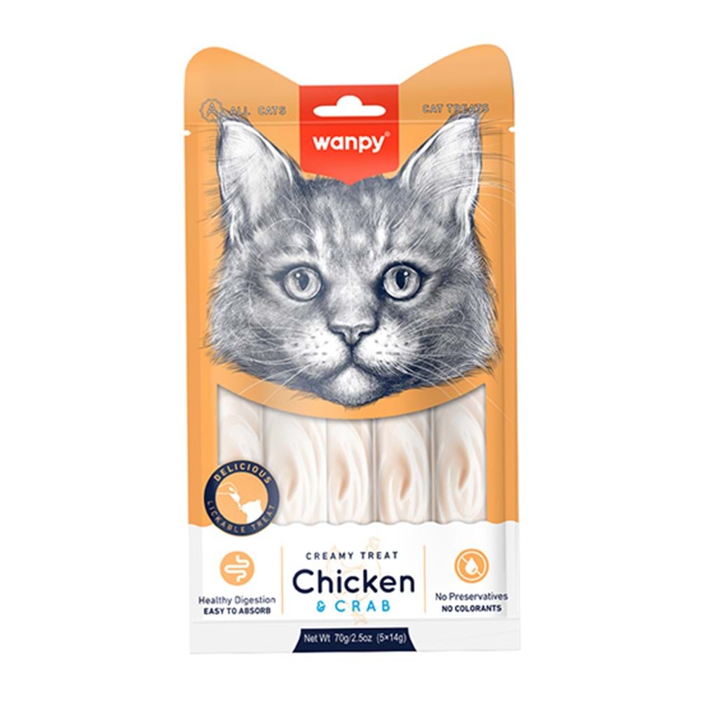 WANPY TAVUK YENGEÇ KREMA ÖDÜL 5x14 GR