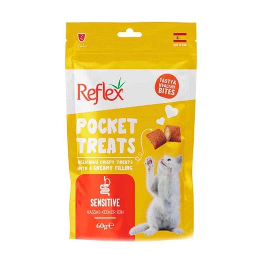 REFLEX 60 GR POCKET TREATS SENSİTİVE
