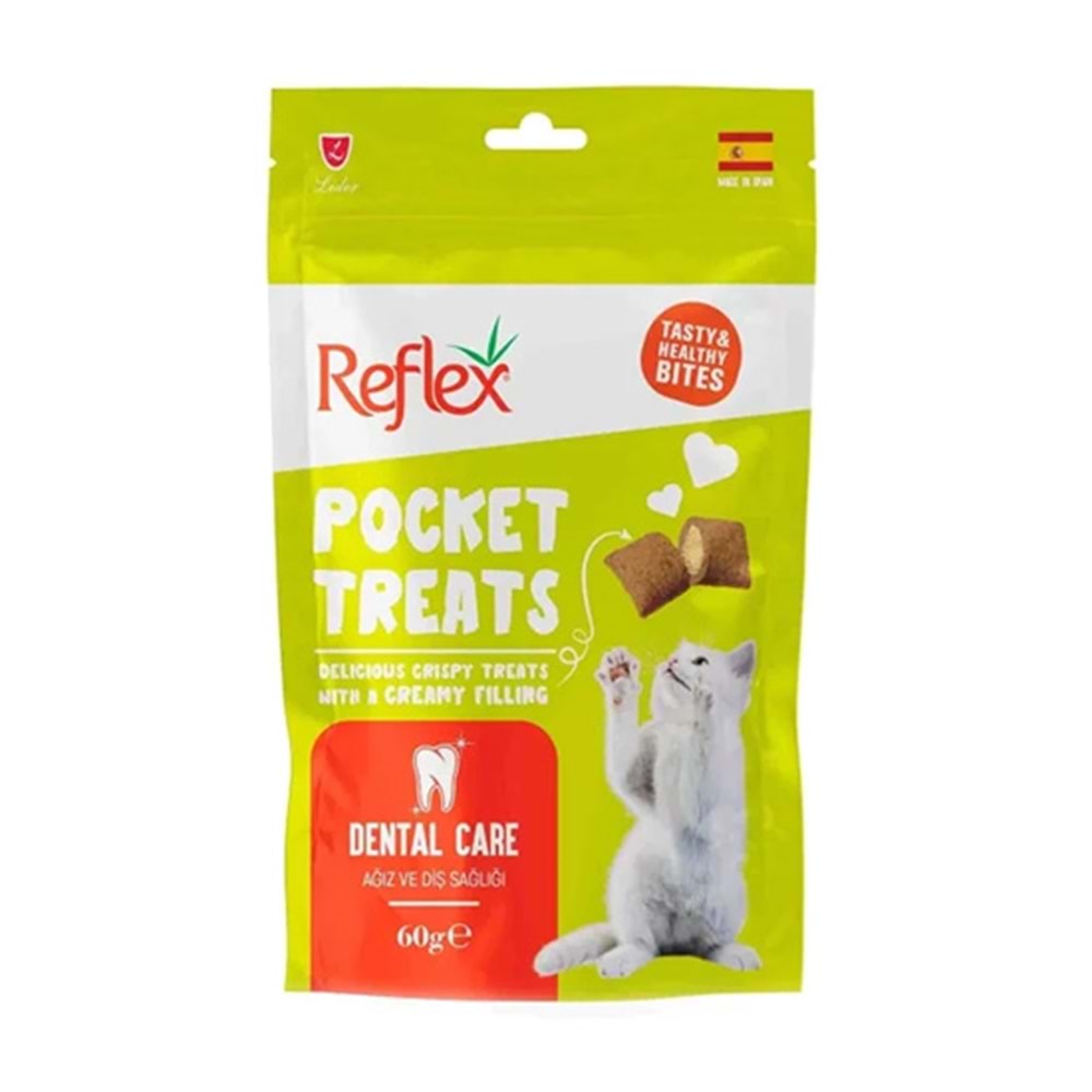 REFLEX 60 GR POCKET TREATS DENTAL CARE