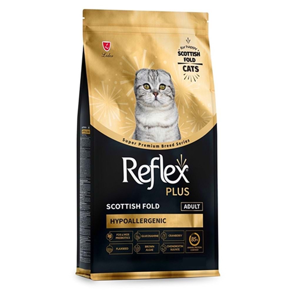 REFLEX PLUS 8 KG SCOTTISH FOLD YETİŞKİN KEDİ MAMASI