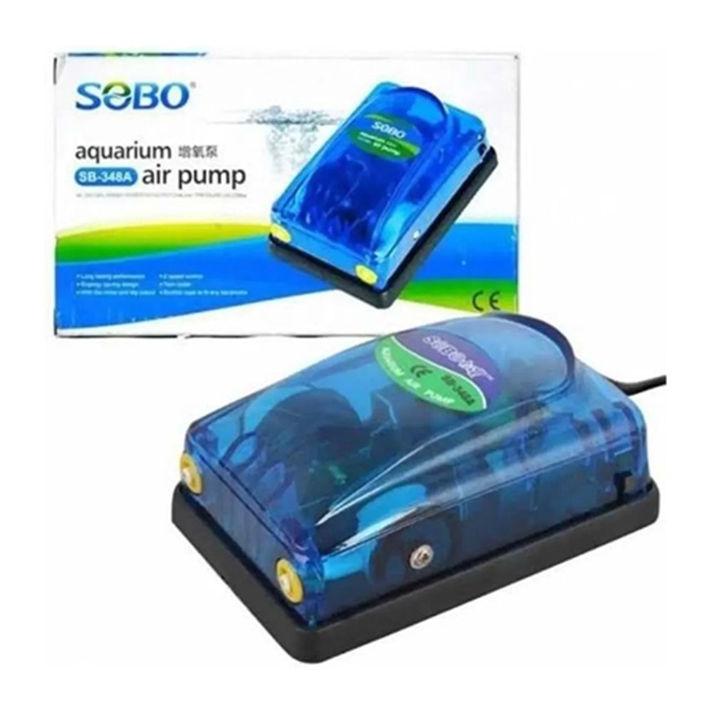 SOBO SB-348A HAVA MOTORU 5W 2x4 LT