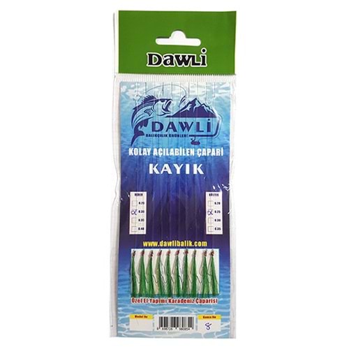 DAWLİ KARTLI KAYIK ÇAPARİSİ 10 İĞNELİ