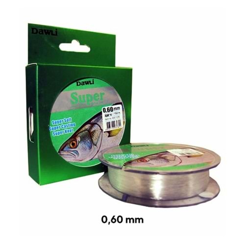 DAWLİ SUPER KUTU MAKARA MİSİNA 0,60 MM 100 MT