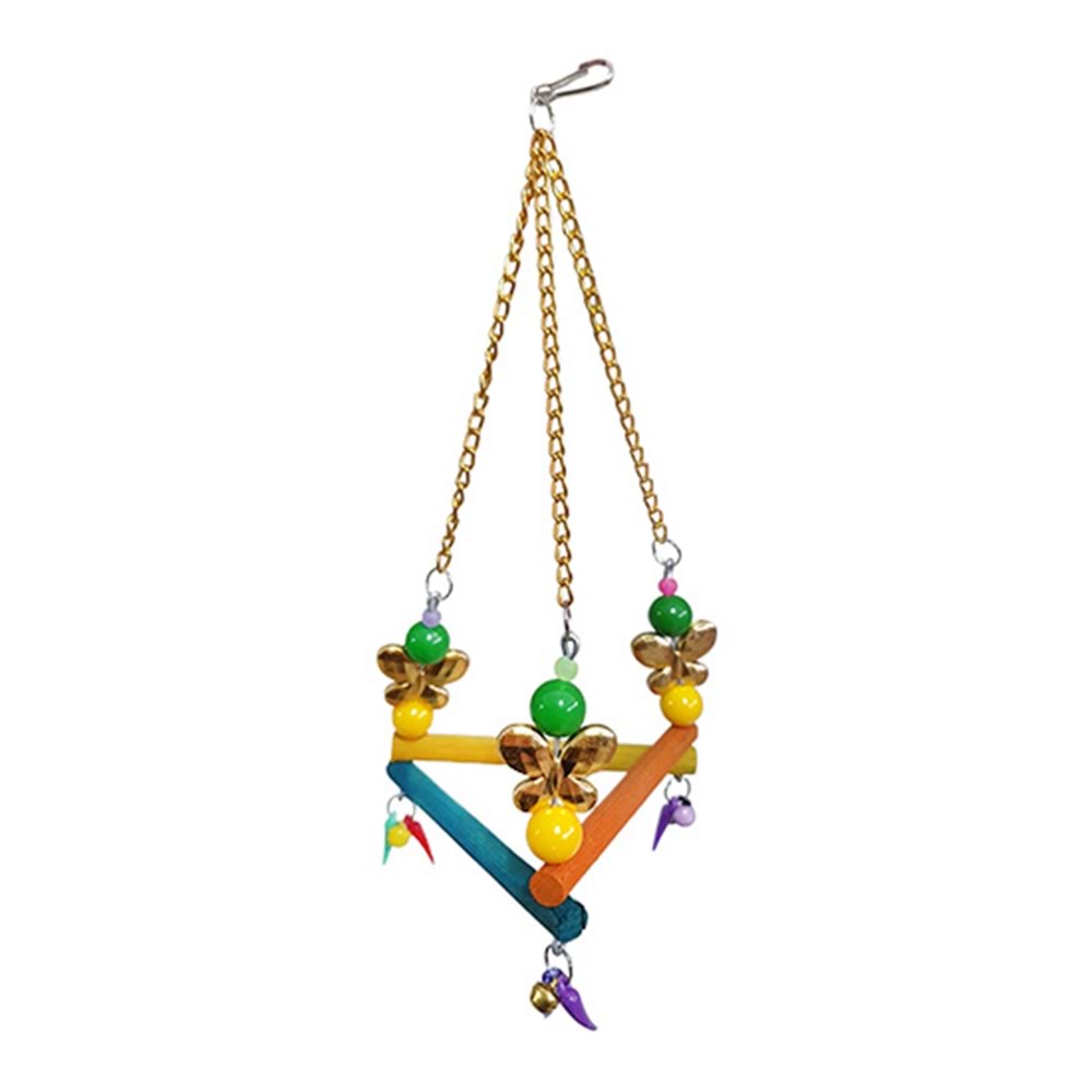 BONİSA İKİLİ ZİLLİ MUHABBET ÜÇGEN SALINCAK KÜÇÜK