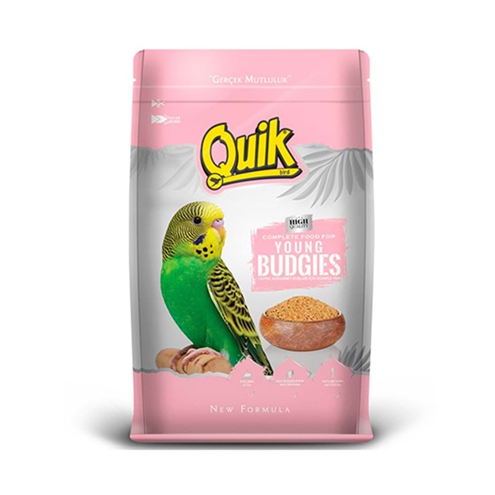 QUİK 400 GR YAVRU MUHABBET KUŞU YEMİ 400 GR
